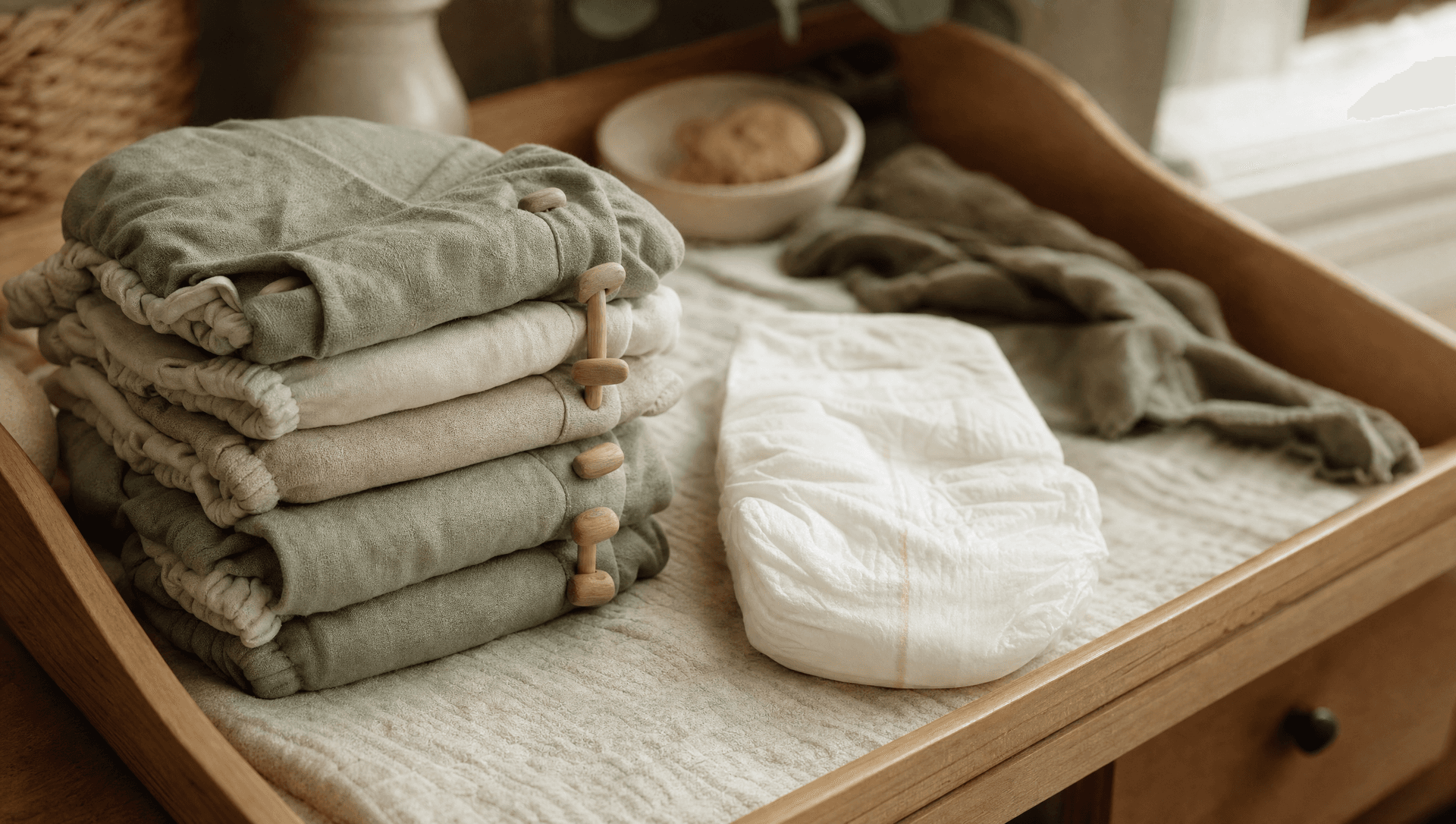 Cover image for Cloth vs. Disposable Diapers: An Honest Comparison