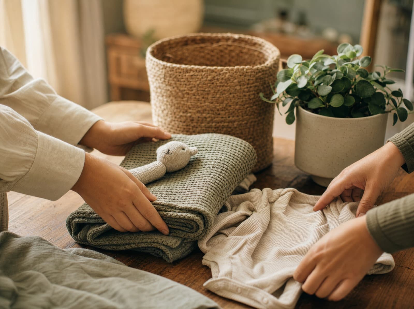 Warm, editorial photo representing thoughtful, hands-on care
